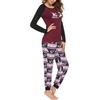 Ekouaer Christmas Pajamas for Women Cute Print Long Sleeve Pj Lounge Set(Pattern2_christmas Color)