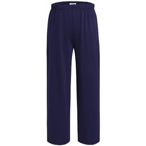 Ekouaer Boys Pajama Pants Plaid Bottoms Comfy Elastic Waist Pjs Bottoms(Pure Navy Blue)