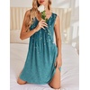 Ekouaer Nightgowns for Women Sleeveless Sleep Shirt Tank V Neck Night Gown(Sparkling Branches)