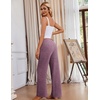 Ekouaer Pajama Pants Women 2026 Soft Pj Bottom Wide Leg Lounge Sleep Pants(Cherry Red)