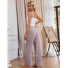 Ekouaer Pajama Pants Women 2026 Soft Pj Bottom Wide Leg Lounge Sleep Pants(Pink)