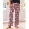 Ekouaer Pajama Sets for Women 2 Piece Short Sleeve Pj V Neck Chest Pocket(Cheetah Bow Tie)