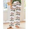 Ekouaer Pajama Sets for Women 2 Piece Short Sleeve Pj V Neck Chest Pocket(Ombre Green)