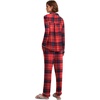 Ekouaer Women’s Pajamas Long Sleeve Loungewear Casual Button Down Pjs(Christmas Plaid)