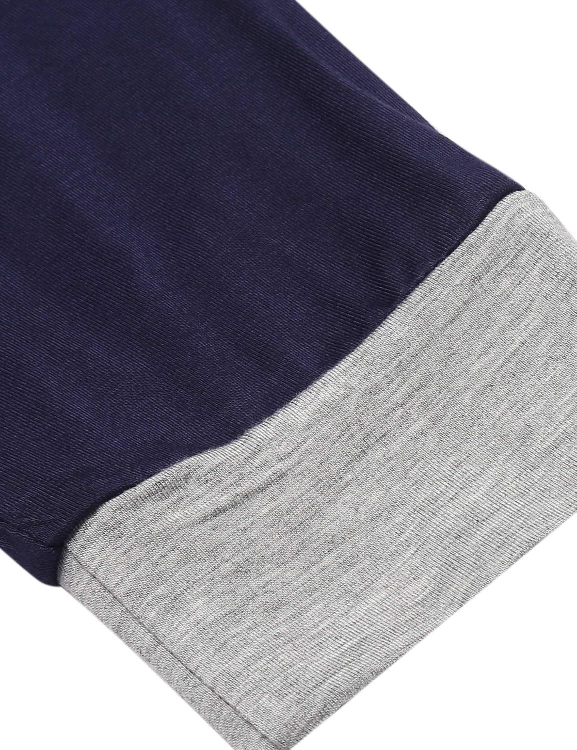 image:imageEkouaer Nightgown for Women Long Sleeve Sleepshirt Full Length NightshirtAnavy Blue