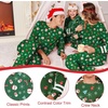 Ekouaer Family Christmas Pajamas Matching Sets Cute Long Sleeve Couple Pjs(Green-christmas)