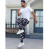 Ekouaer Mens Pajama Pants Jogger Comfy Loungewear with Pockets Drawstring(Simpli Dog)