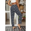 Ekouaer Womens Pajama Pants Lounge Pants Soft Drawstring Pj Bottoms(Grey Stars)