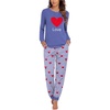 Blue Stripe Hearts