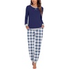 Navy Blue Plaid