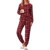 Red Plaid Bow