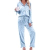Blue Bow Stripe
