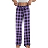 Black and Purple Plaid