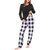 Black Grey Plaid