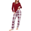 Wine Red Plaid