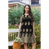 Ekouaer Moo Moos for Women Button House Dresses for Women with Pocket Mumu(Black Hobo)