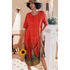 Ekouaer Nightgowns for Women Long Nightgown Plus Size Moo Moos House Dress(Peacock Feather)