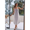Ekouaer Women’s Sleeveless Nightgowns Long Sleep Dress Wide Strap Sleepwear(Grey Star)