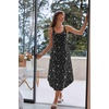 Ekouaer Women’s Sleeveless Nightgowns Long Sleep Dress Wide Strap Sleepwear(Star Moon Print)
