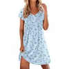 Floral Light Blue