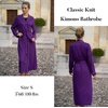 Ekouaer Womens Robes Lightweight Soft Knit Bathrobe Full Length Sleepwear(Purple)