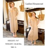 Ekouaer Zipper Robes for Women Short Sleeve Bathrobe with Pockets(Khaki)