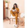 Ekouaer Womens Pajama Sets Long Sleeve Pjs Lounge Sets Joggers with Pockets(Halloween)