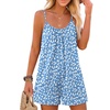 Blue White Floral