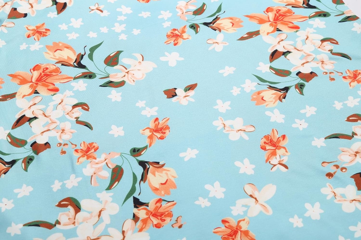 image:imageEkouaer 3 PCS Capri Pajamas for Women Set Short Sleeve Pajama Lounge SetsGreen Flowers
