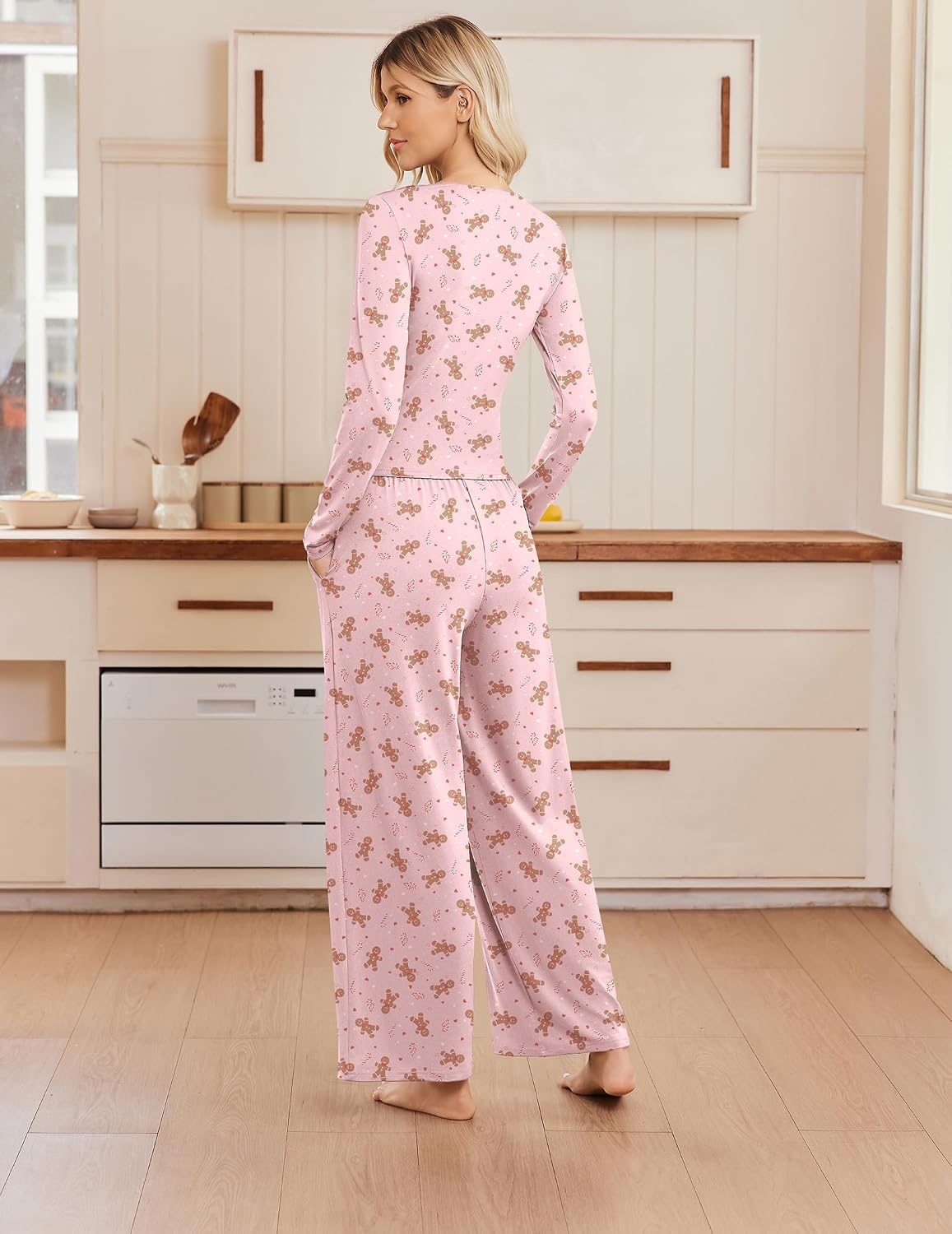 image:imageEkouaer Lounge Sets for Women 2 Piece Matching Outfits 2026PinkGingerbread