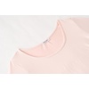 Ekouaer 3 PCS Capri Pajamas for Women Set Short Sleeve Pajama Lounge Sets(Light Pink)