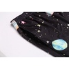 Ekouaer 3 PCS Capri Pajamas for Women Set Short Sleeve Pajama Lounge Sets(Moon and Star)