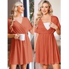 Ekouaer Labor and Delivery Gown Nursing Nightgown Birthing Pajamas Dress(Caramel)