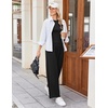 Ekouaer Lounge Sets for Women 2 Piece Matching Outfits 2026(Black)