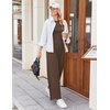 Ekouaer Lounge Sets for Women 2 Piece Matching Outfits 2026(Brown)