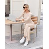Ekouaer Lounge Sets for Women 2 Piece Matching Outfits 2026(Champagne)
