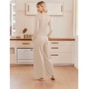 Ekouaer Lounge Sets for Women 2 Piece Matching Outfits 2026(Champagne)