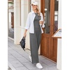 Ekouaer Lounge Sets for Women 2 Piece Matching Outfits 2026(Dark Gray)