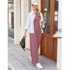 Ekouaer Lounge Sets for Women 2 Piece Matching Outfits 2026(Fuchsia)