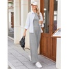 Ekouaer Lounge Sets for Women 2 Piece Matching Outfits 2026(Light Gray)
