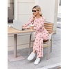 Ekouaer Lounge Sets for Women 2 Piece Matching Outfits 2026(Pink/Gingerbread)