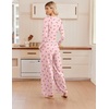 Ekouaer Lounge Sets for Women 2 Piece Matching Outfits 2026(Pink/Gingerbread)