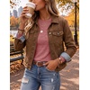 Ekouaer Womens Long Sleeve Shirts Casual Crewneck Thermal Tops Fall Clothes(Wine Red)