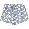 Ekouaer Womens Pajama Shorts Soft Lounge Pj Bottoms Sleep Short with Pocket(Grey Cat)