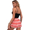 Ekouaer Womens Pajama Shorts Soft Lounge Pj Bottoms Sleep Short with Pocket(Pink Tie-dye)