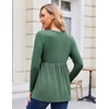 Maternity Shirts Dressy Long Sleeve Pregnancy Fall Tops Work Blouses