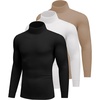 3pcs Black / Khaki / White