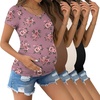 4pcs Black / Brown / Floar Purple / Beige