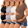 4pcs Grey / Black / Brown / Beige