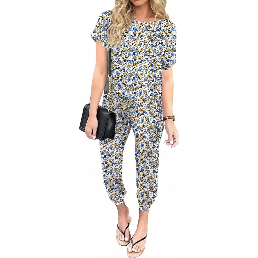 image:imageEkouaer Jumpsuits for Women Casual Romper Vacation Outfits 2026Floral 366